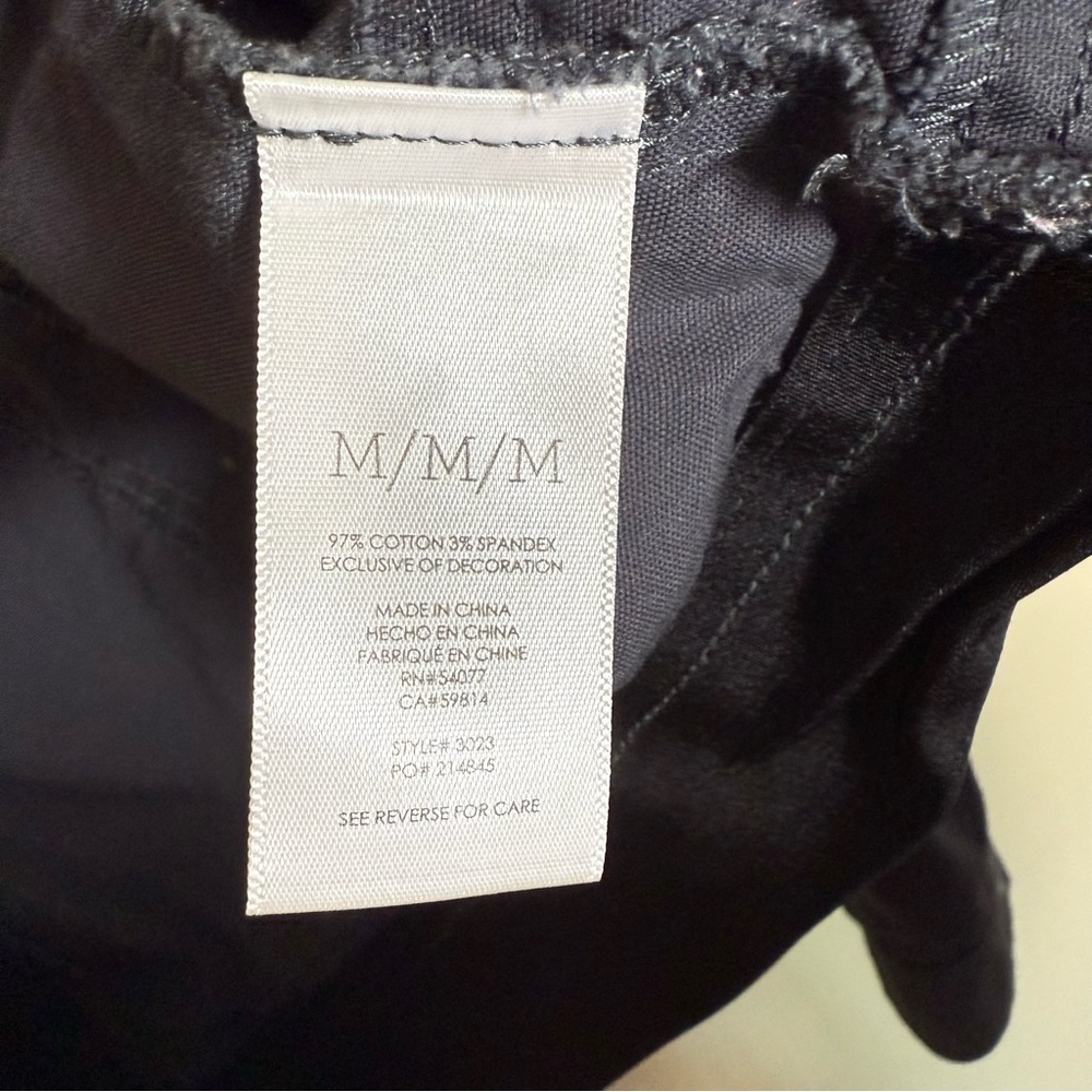 CAbi 3023 Twilight Moto Jacket Charcoal Gray Size Medium - Picture 8 of 9
